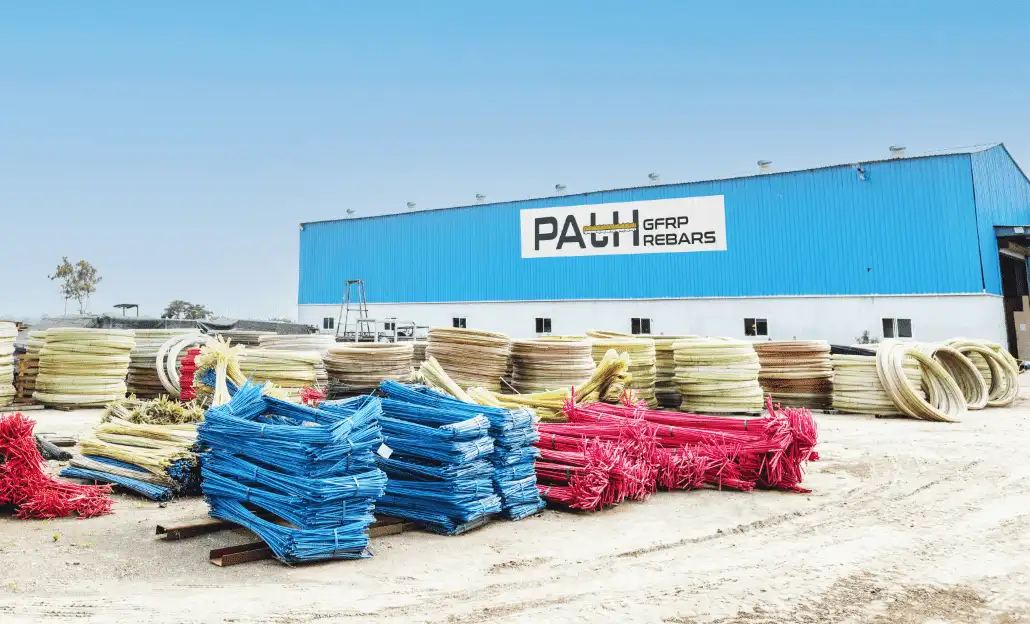 Corrosion resistant reinforcement using GFRP bars in concrete structures